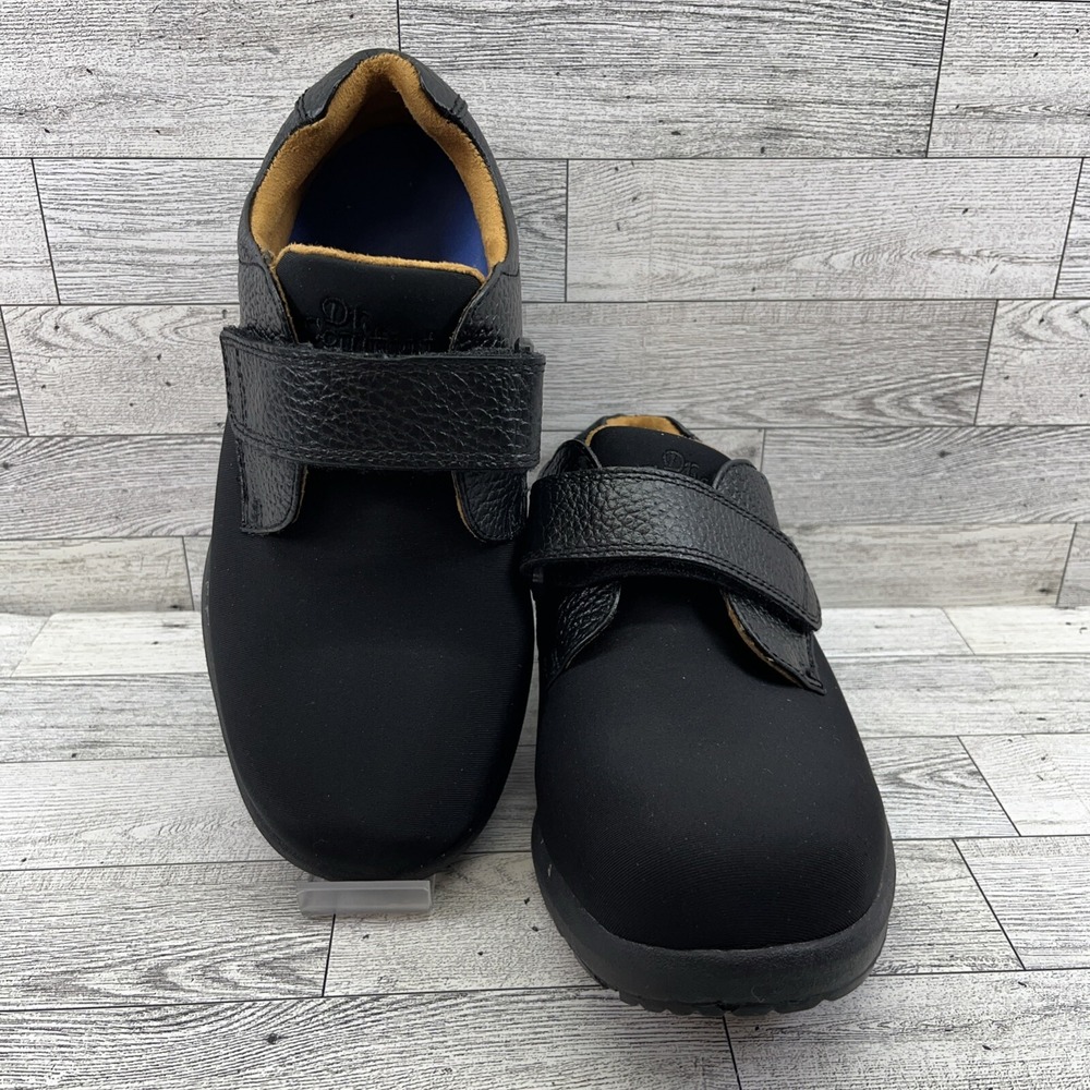 Dr Comfort Brian X-Depth 6910 Black Leather Comfort Shoes Men Size 6XW